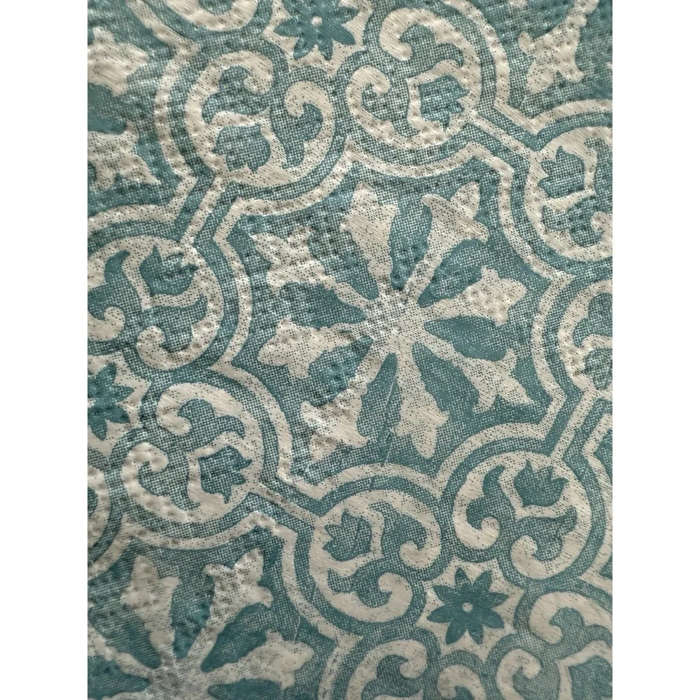 Set Of 6 Assorted Napkins For Decoupage Teal Color‎ Scheme (4)